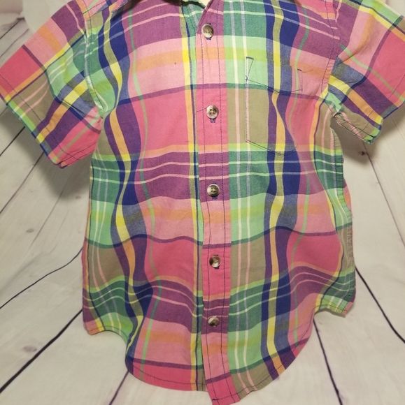 Boys Toddler, 4T, Childrens Place dress shirt but - Picture 3 of 4